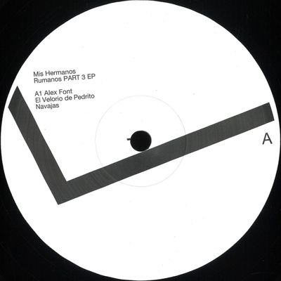 Alex Font, Crihan, Paul K — MIS HERMANOS RUMANOS PART 3 EP vinyl cover