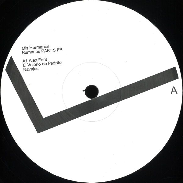 Alex Font, Crihan, Paul K — MIS HERMANOS RUMANOS PART 3 EP vinyl cover