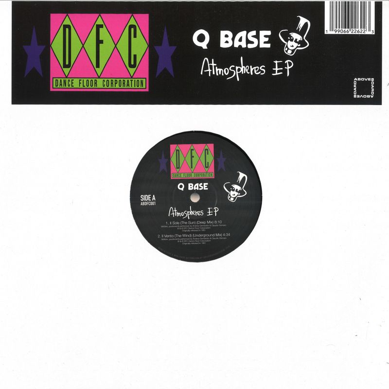 Q Base — Atmospheres EP vinyl cover