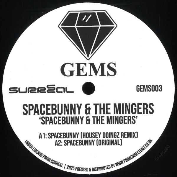 Spacebunny, The Mingers — Spacebunny / Fancy A Shag vinyl cover