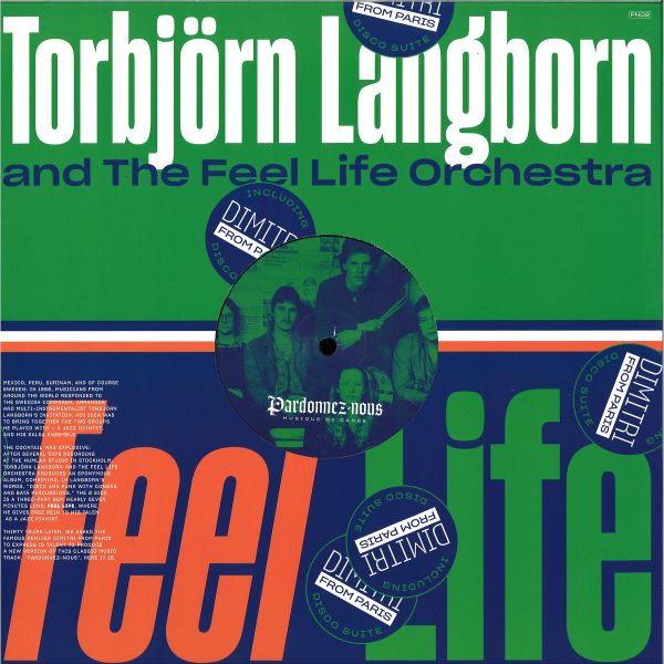 Torbjörn Langborn, The Feel Life Orchestra — FEEL LIFE (DIMITRI FROM PARIS REMIX) vinyl cover