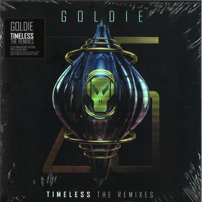Goldie — TIMELESS (THE REMIXES) LP 3x12" vinyl cover