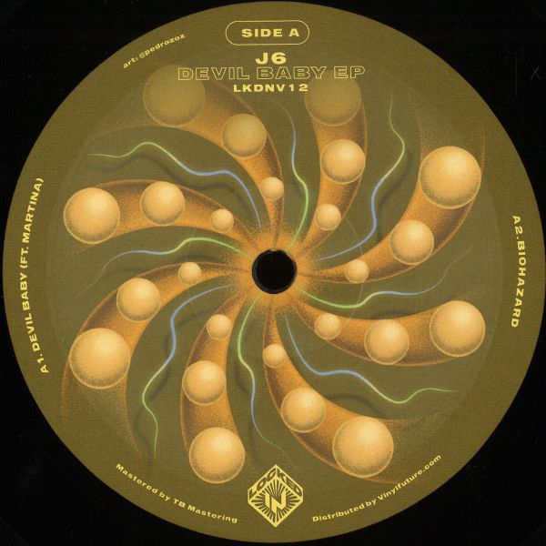 J6 — Devil Baby EP vinyl cover