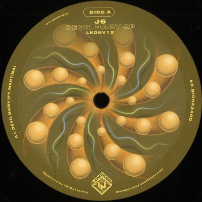 J6 — Devil Baby EP vinyl cover