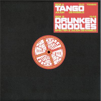 Julion De'Angelo, Specter — Tango / Drunken Noodles vinyl cover