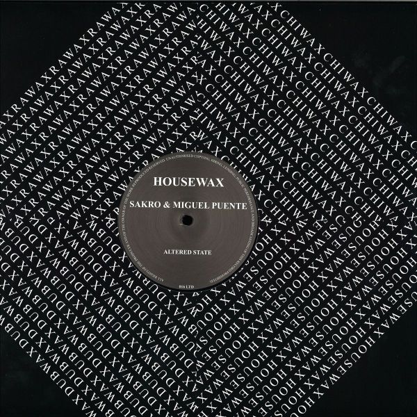 Sakro, Miguel Puente — Altered States vinyl cover