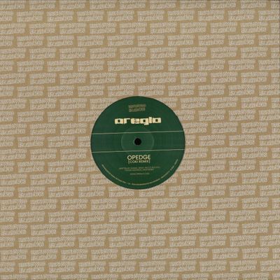 Oreglo — Brownswood Remix Editions 002 vinyl cover
