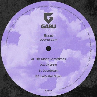 Bood — Overdream vinyl cover