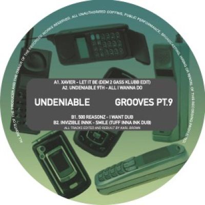Various — Undeniable Grooves PT.9 vinyl cover