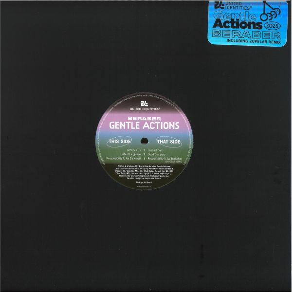 Beraber — Gentle Actions vinyl cover