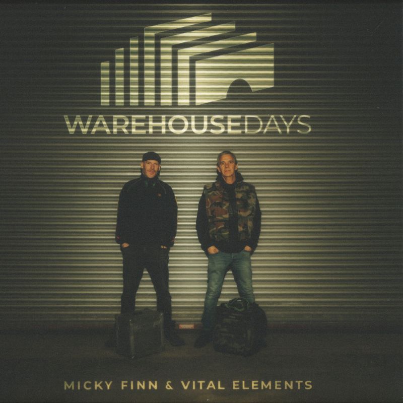 Micky Finn, Vital Elements — Warehouse Days LP 3x12" vinyl cover