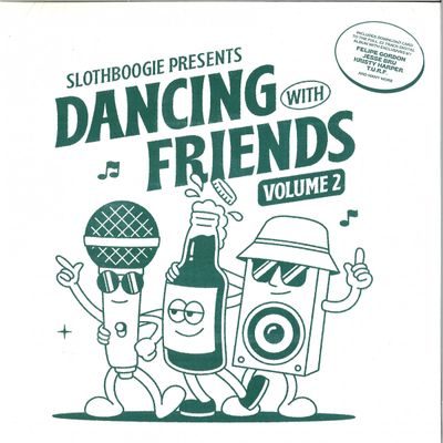 Various — Dancing With Friends Vol.2 (2x12") vinyl cover