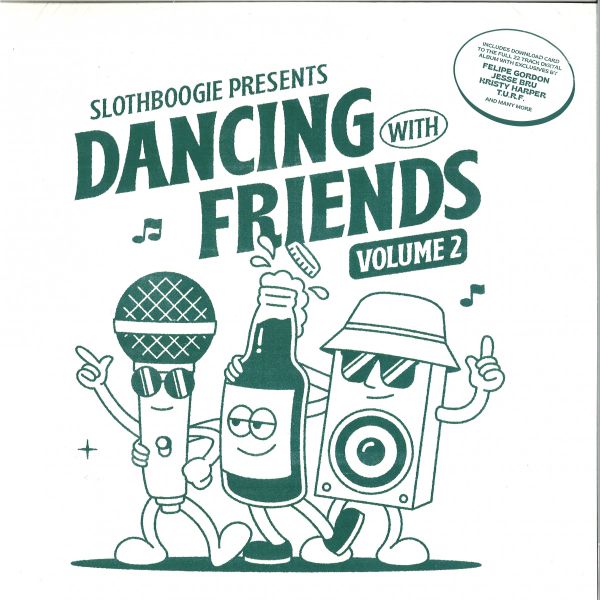 Various — Dancing With Friends Vol.2 (2x12") vinyl cover