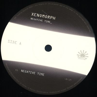 Xenomorph — Negative Time EP vinyl cover