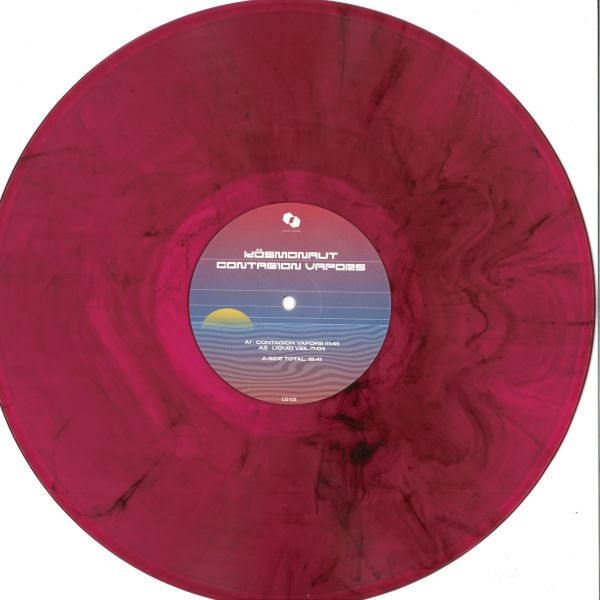 Kösmonaut — Contagion Vapours LP vinyl cover