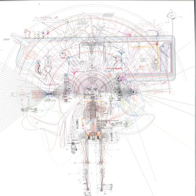 Max Cooper — On Being LP 3x12" vinyl cover