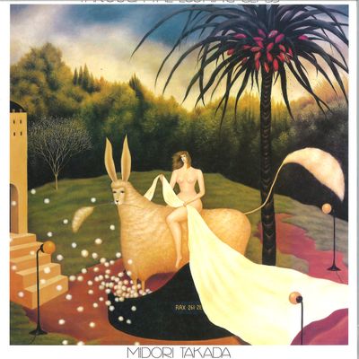 Midori Takada — Through The Looking Glass vinyl cover