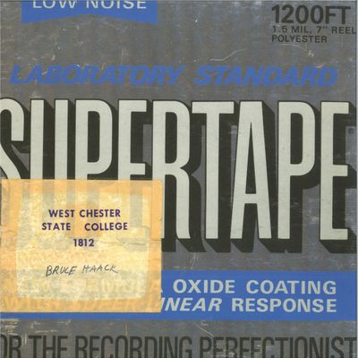Bruce Haack — Preservation Tapes LP vinyl cover