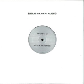 Polygonia, Melatonin Man — Black Swords / Timeless Time vinyl cover