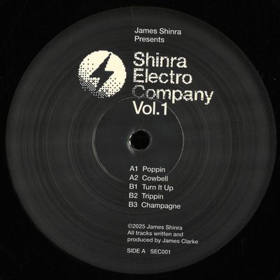 James Shinra — Shinra Electro Company Vol. 1 vinyl cover