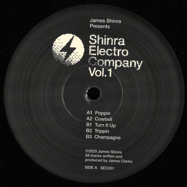 James Shinra — Shinra Electro Company Vol. 1 vinyl cover