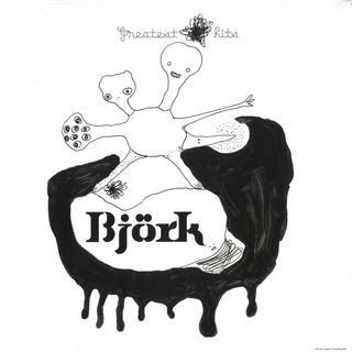 Bjork — Greatest Hits LP 2x12" vinyl cover