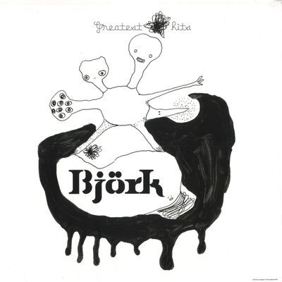 Bjork — Greatest Hits LP 2x12" vinyl cover