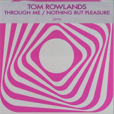 Tom Rowlands — Through Me / Nothing But Pleasure vinyl cover