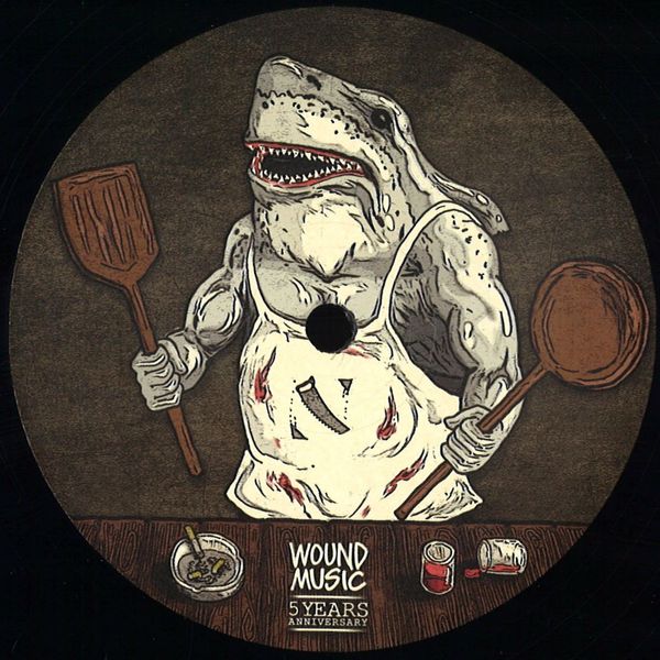 Memoryman, Uovo — Club Shark EP vinyl cover