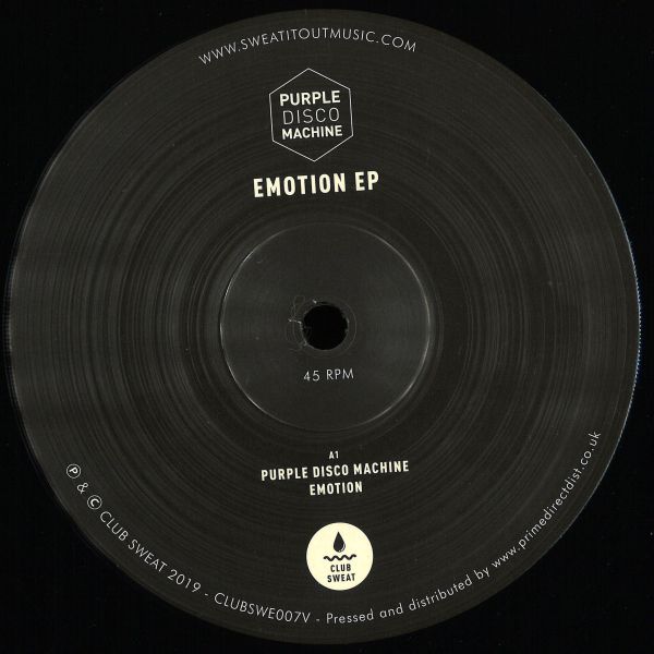 Purple Disco Machine — Emotion EP vinyl cover