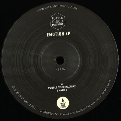 Purple Disco Machine — Emotion EP vinyl cover