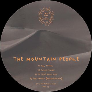 The Mountain People — Gom Jabbar vinyl cover