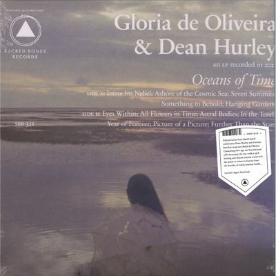 Gloria De Oliveira, Dean Hurley — OCEANS OF TIME LP vinyl cover