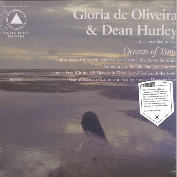 Gloria De Oliveira, Dean Hurley — OCEANS OF TIME LP vinyl cover