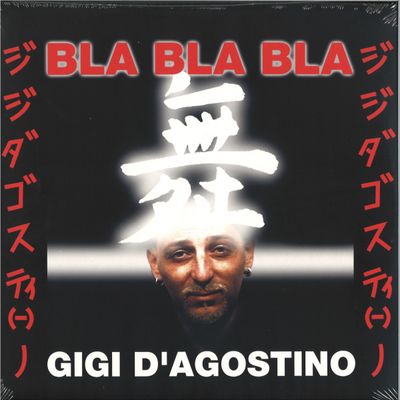 Gigi D'Agostino — Bla Bla Bla EP vinyl cover