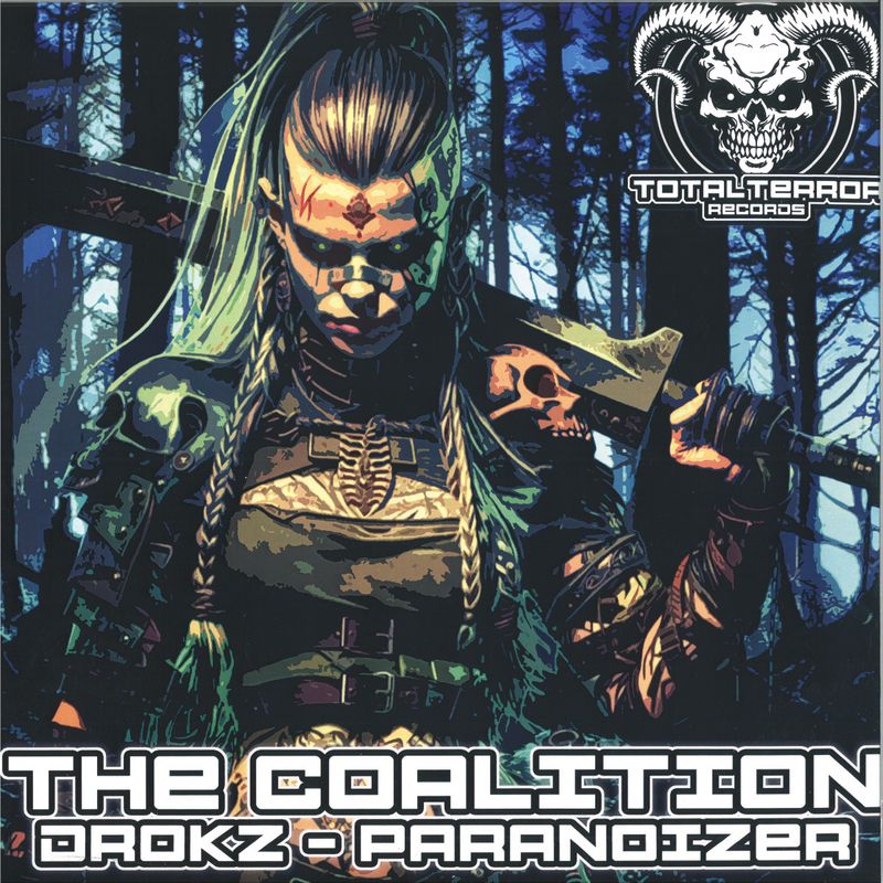 Drokz, Paranoizer — The Coalition vinyl cover