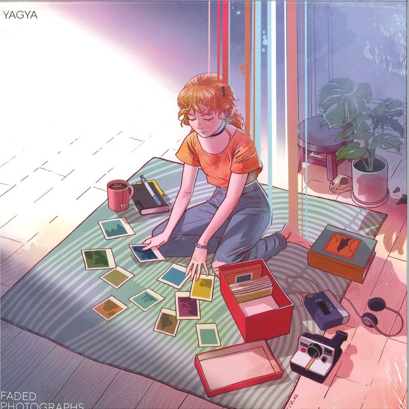 Yagya — Faded Photographs LP 2x12" vinyl cover