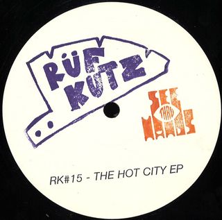 See Thru Hands — THE HOT CITY EP vinyl cover