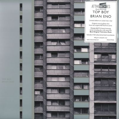 Brian Eno — Top Boy OST LP 2x12" vinyl cover