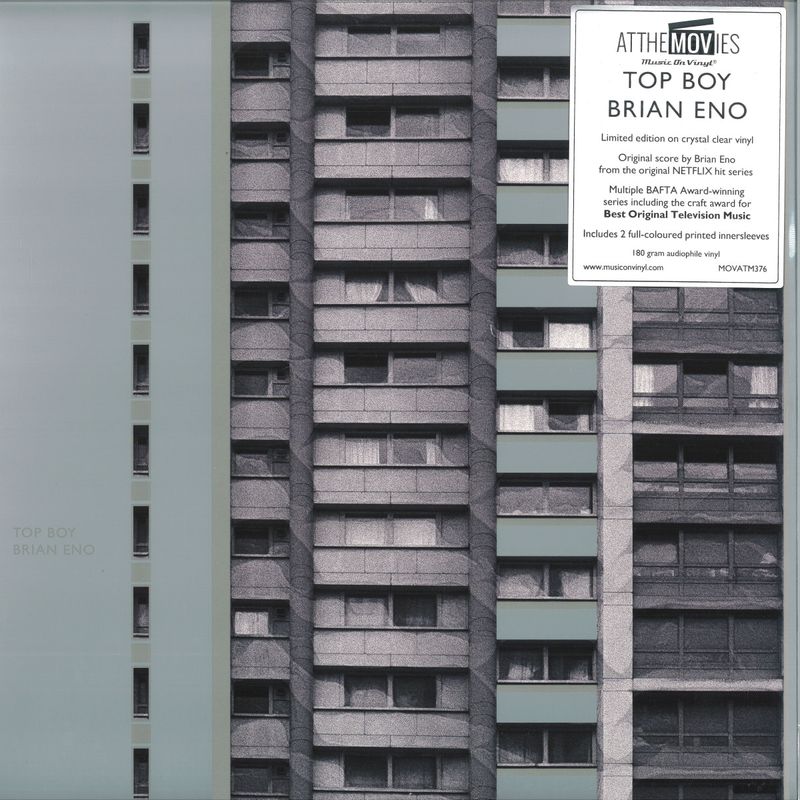 Brian Eno — Top Boy OST LP 2x12" vinyl cover