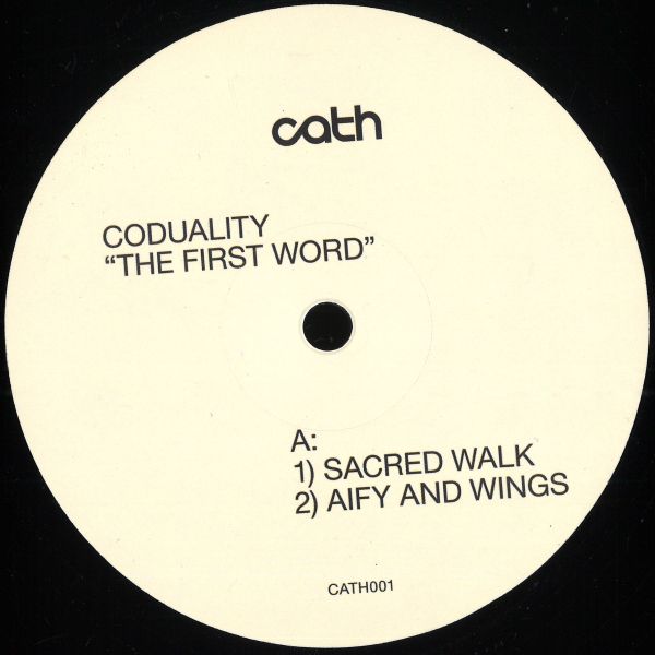 Coduality — The First Word vinyl cover