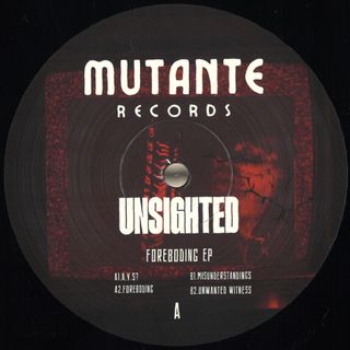 Unsighted — Foreboding EPy vinyl cover