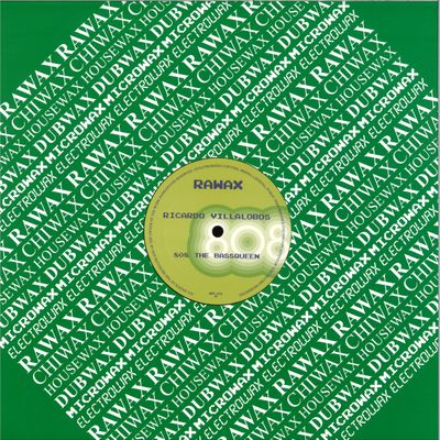 Ricardo Villalobos — 808 THE BASSQUEEN vinyl cover