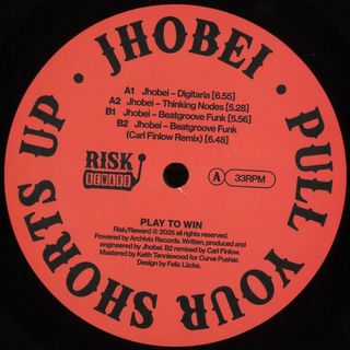 Jhobei — Pull Your Shorts Up! (Incl. Carl Finlow Remix) vinyl cover