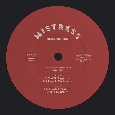 Nico Lahs — Mistress 19 vinyl cover