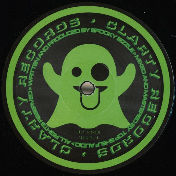 Spooky Bizzle — CLARTY001 vinyl cover