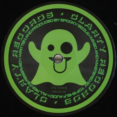 Spooky Bizzle — CLARTY001 vinyl cover