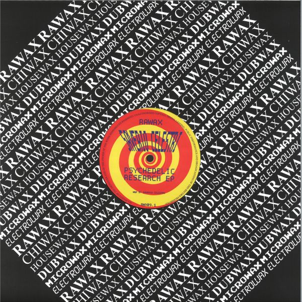 Saverio Celestri — Psychedelic Research EP vinyl cover