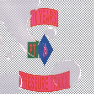 Various — 10 Years Pressure Traxx Vinyl Compilation (4x12") vinyl cover