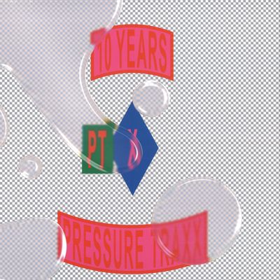 Various — 10 Years Pressure Traxx Vinyl Compilation (4x12") vinyl cover